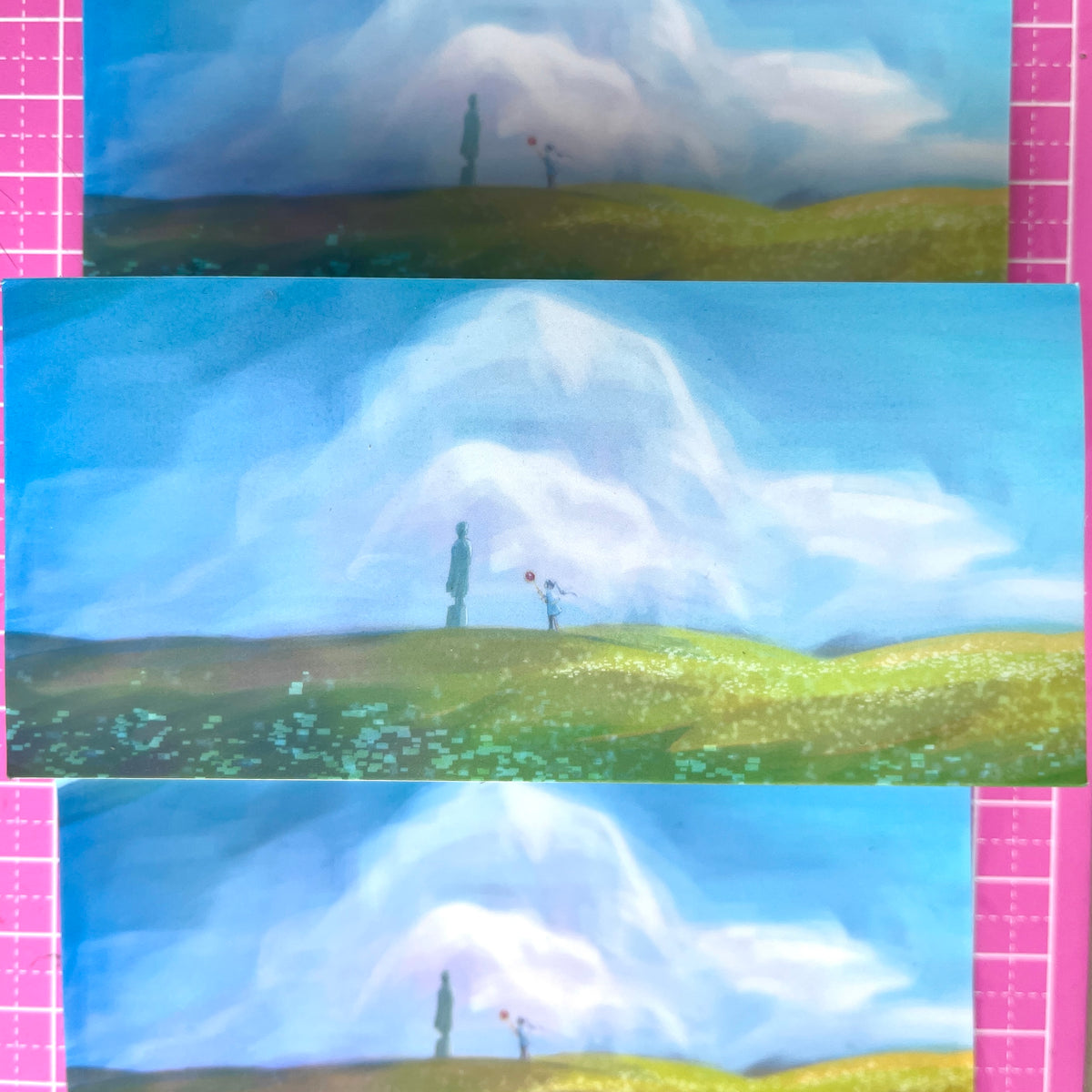frieren landscape sticker