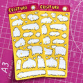 creatura sticker sheet