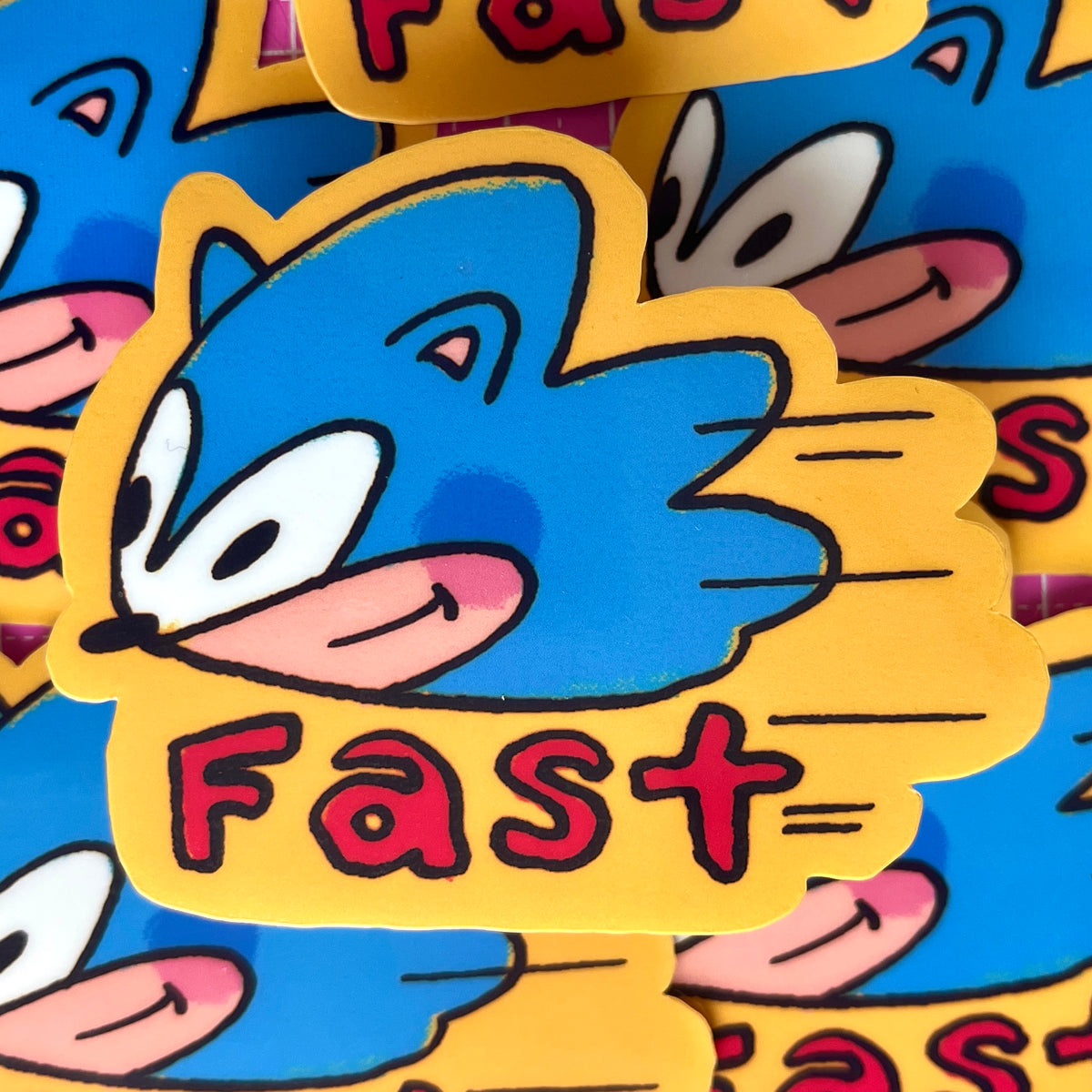 gotta go fast sticker