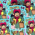 bag lady sticker