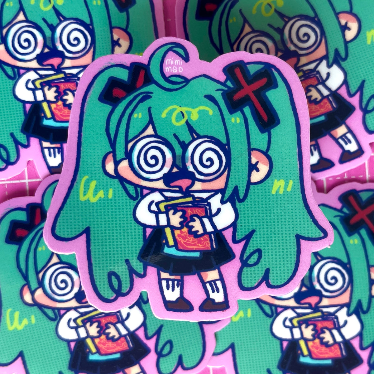 rotten girl miku sticker