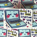 my toxic situationship sticker