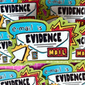 email is evidence mail sticker